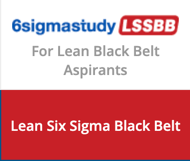 6SIGMA Lean Black Belt Certification Course and Exam - Online 180 Days 